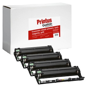 Printus  schwarz, cyan, magenta, gelb Trommel kompatibel zu brother DR-241CL, 4er-Set