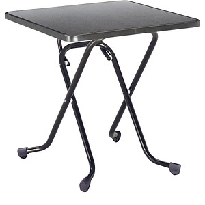 barths Gartentisch Madrid anthrazit rechteckig 67,0 x 67,0 x 70,0 cm