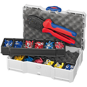 KNIPEX Aderhülsen-Sortiment isoliert PreciForce 97 90 21 286-teilig