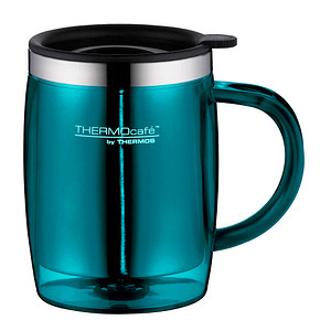 THERMOcafé by THERMOS Isolierbecher Desktop Mug türkis 350,0 ml, 1 St.