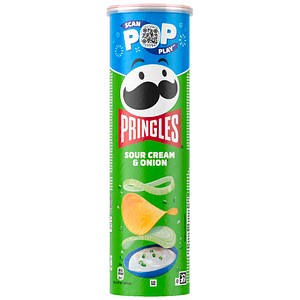 Pringles Sour Cream & Onion Chips 185,0 g, 1 St.