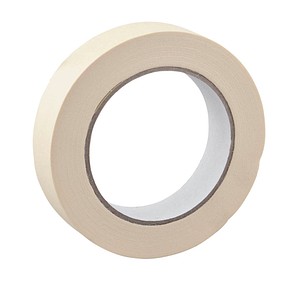 SUPRA Mask Kreppband beige 25,0 mm x 50,0 m 1 Rolle