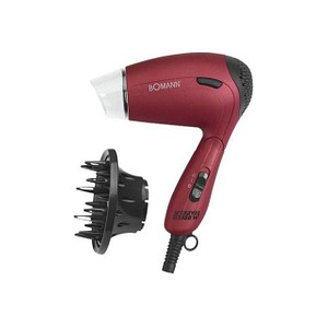 BOMANN HTD 8005 CB Reisehaartrockner rot 1.300 W