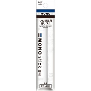 Tombow Radiergummi für Radierstift MONO eraser weiß, 1 St.