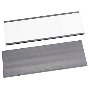 SPRINTIS Etikettenhalter magnetisch schwarz 12,0 x 5,0 cm, 100 St.