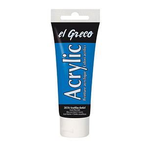 KREUL el Greco Acrylfarbe azurblau dunkel 75,0 ml, 1 St.