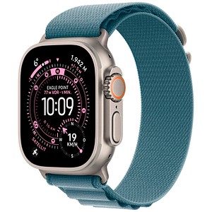 Apple Watch Ultra 3 Alpine Loop Medium  blau, natur