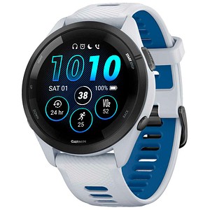 GARMIN Forerunner 265 Fitnesstracker weiß, dunkelblau