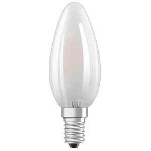 OSRAM LED-Lampe RETROFIT CLASSIC B 40 E14 4 W matt