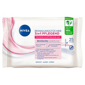 NIVEA 3in1 pflegender Make-up Entferner 25 St.