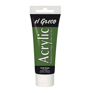 KREUL el Greco Acrylfarbe olivgrün 75,0 ml, 1 St.
