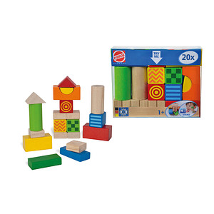 Eichhorn Baby Fühl- und Klangbausteine Lernspielzeug, 1 Pack