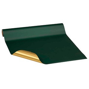 JUNG SCHÖNER VERPACKEN Geschenkpapier Vollton Uni grün, 20,0 m