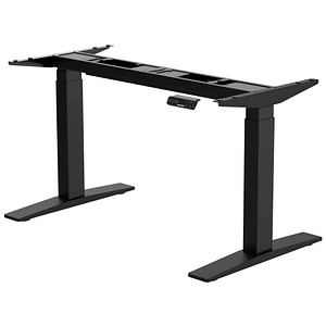 FlexiSpot E9 elektrisch höhenverstellbares Schreibtischgestell schwarz ohne Tischplatte, T-Fuß-Gestell schwarz 110,0 - 190,0 x 68,0 cm