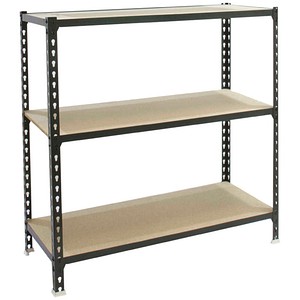 Simonrack Schwerlastregal MADERCLICK 3/500 8425437099014 anthrazit, holz 90,0 x 50,0 x 100,0 cm