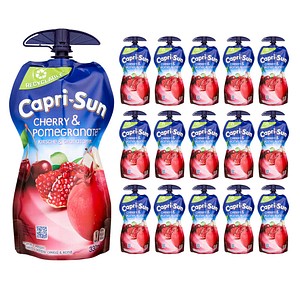 Capri-Sun Fruchtsaftgetränk Granatapfel, Kirsche 15x 0,33 l