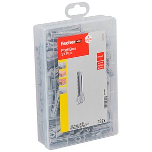 AKTION: fischer Profibox - SX Plus 567896 Universaldübel-Sortiment, 132-teilig mit Prämie nach Registrierung