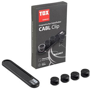 TOX Kabelclips CABL CLlip schwarz, 1 St.