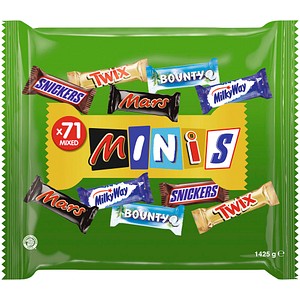MINiS MIXED Minis Schokoriegel 71 St./1,425 kg, 1 St.