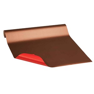 JUNG SCHÖNER VERPACKEN Geschenkpapier Vollton Uni braun beidseitig bedruckt, 20,0 m