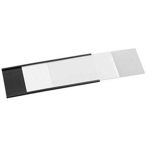 SPRINTIS Etikettenhalter magnetisch schwarz 15,0 x 6,0 cm, 100 St.
