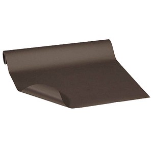 JUNG SCHÖNER VERPACKEN Geschenkpapier Vollton Uni braun, 20,0 m