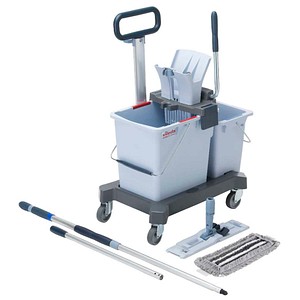 vileda® PROFESSIONAL Reinigungswagen-Set TrioMax