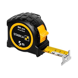STABILA Maßband BM 300 NYLON-WRAP 19577, Stahl 5,0 m