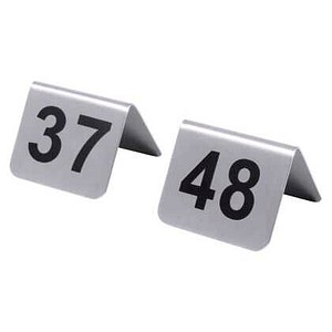 contacto 37-48 Tischnummern, 1 St.