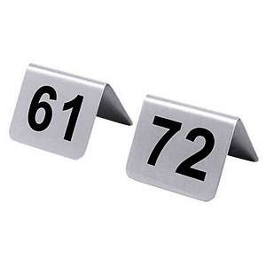 contacto 61-72 Tischnummern, 1 St.