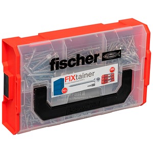 fischer Holzbauschrauben-Sortiment FixTainer PowerFast II TX VG 562273 3/5/4/5 mm x 16/30/35/40/50/60 mm