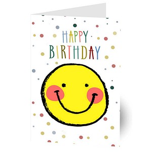 LUMA Geburtstagskarte Happy Birthday LU 2903 DIN A6, 1 St.