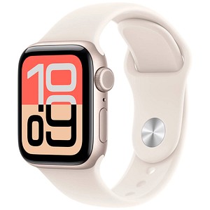Apple Watch SE3 40 mm Aluminium (GPS + Cellular) Sportarmband M/L  polarstern
