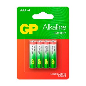 GP Batterien Long Lasting Power Alkaline Micro AAA 1,5 V, 4 St.