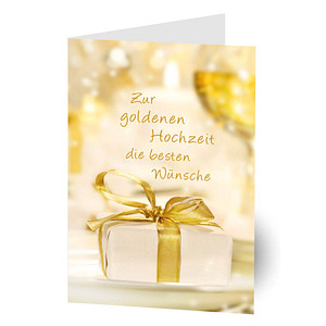 LUMA Glückwunschkarte Päckchen LU34 DIN B6, 1 St.