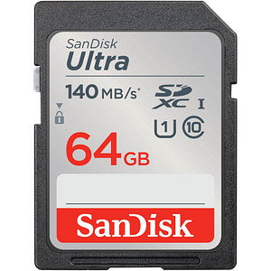 SanDisk Speicherkarte SDXC-Card Ultra 64 GB