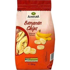 ALNATURA Bio Bananenchips Trockenfrüchte 150,0 g, 1 St.