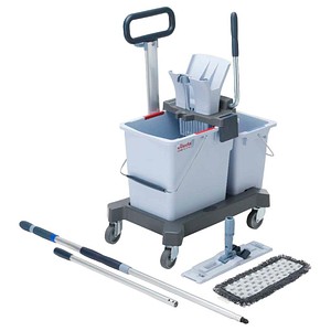 vileda® PROFESSIONAL Reinigungswagen-Set MicroSpeed