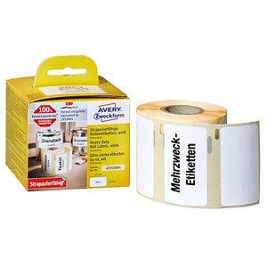 AVERY Zweckform Etikettenrolle für Etikettendrucker A1933084 weiß, 57,0 x 32,0 mm, 1 x 400 Etiketten