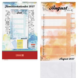BRUNNEN Familienkalender Teamkalender 2027, 1 St.