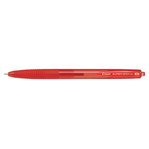 PILOT Kugelschreiber SUPER GRIP G rot, Schreibfarbe: rot, 1 St.