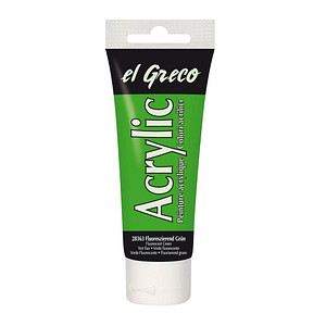 KREUL el Greco Acrylfarbe neongrün 75,0 ml, 1 St.