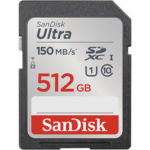 SanDisk Speicherkarte SDXC-Card Ultra 512 GB