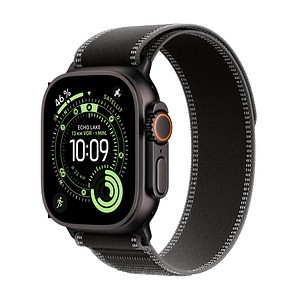 Apple Watch Ultra 3 Trail Armband S/M  schwarz, kohlegrau
