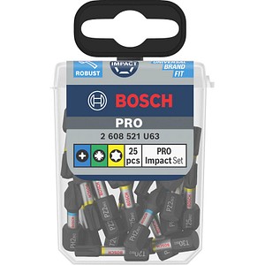 AKTION: BOSCH Bit-Set PRO Impact, 25-teilig mit Prämie nach Registrierung