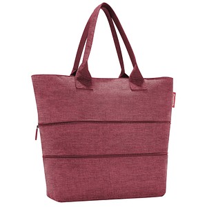 reisenthel® Einkaufstasche shopper e1 Kunstfaser twist maroon RJ3104