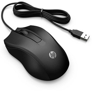 HP 105 822M9UT Maus kabelgebunden schwarz