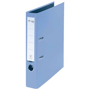 VON LEITZ Ordner hellblau Karton 5,0 cm DIN A4, 1 St.