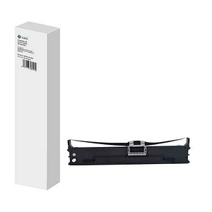 G&G RR-OK-6100F-BK-W-26M schwarz Farbband kompatibel zu OKI 43503601, 1 St.