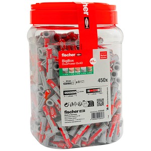 fischer BigBox - DuoPower 8x40 570549 Universaldübel Ø 8 mm x 40 mm, 450 St.